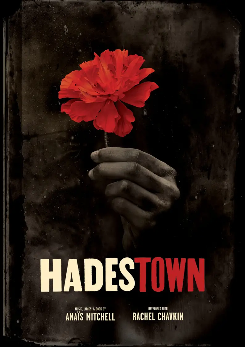 Hadestown theater production poster