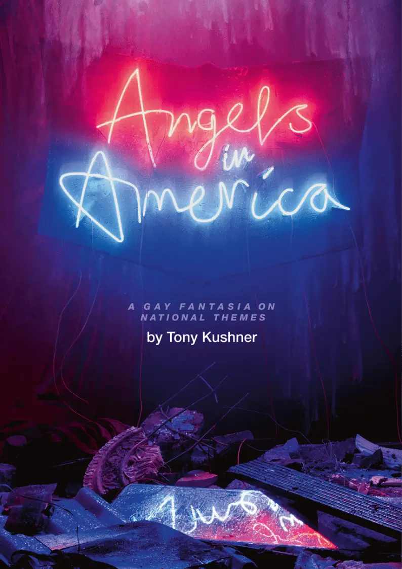 Angels In America theater production poster